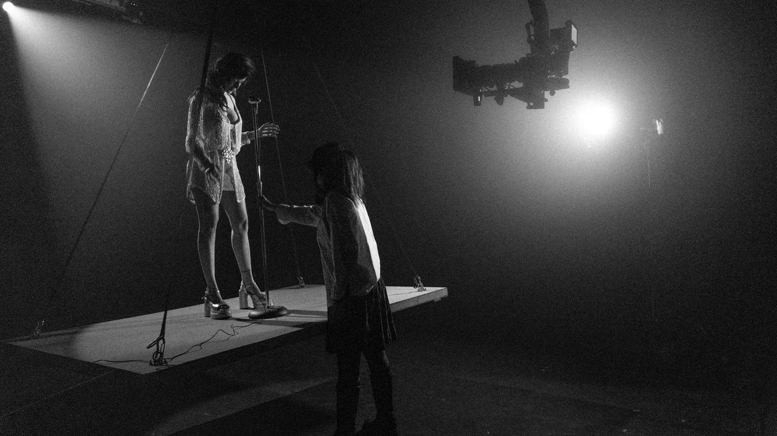 Nash Corbalán behind the camera